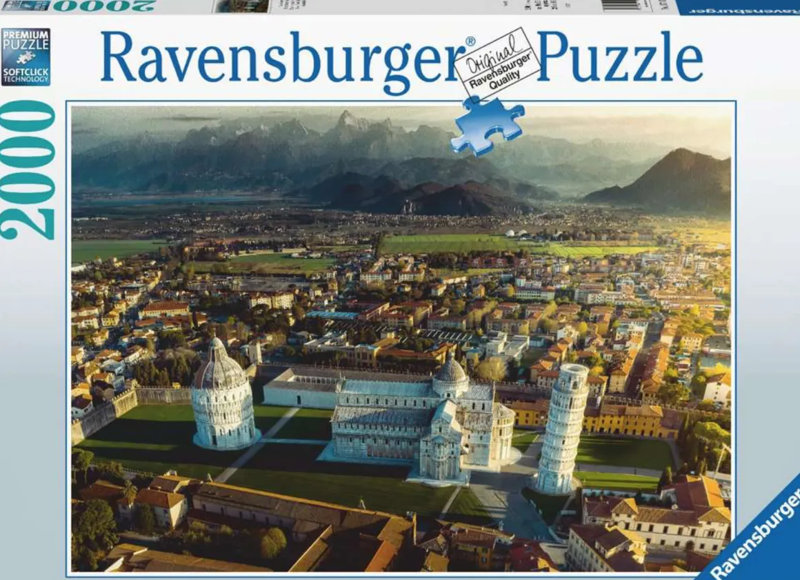 Ravensburger Pisa in Italië - puzzel van 2000 stukjes