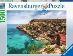 Ravensburger Popeye Village in Malta - puzzel van 1500 stukjes