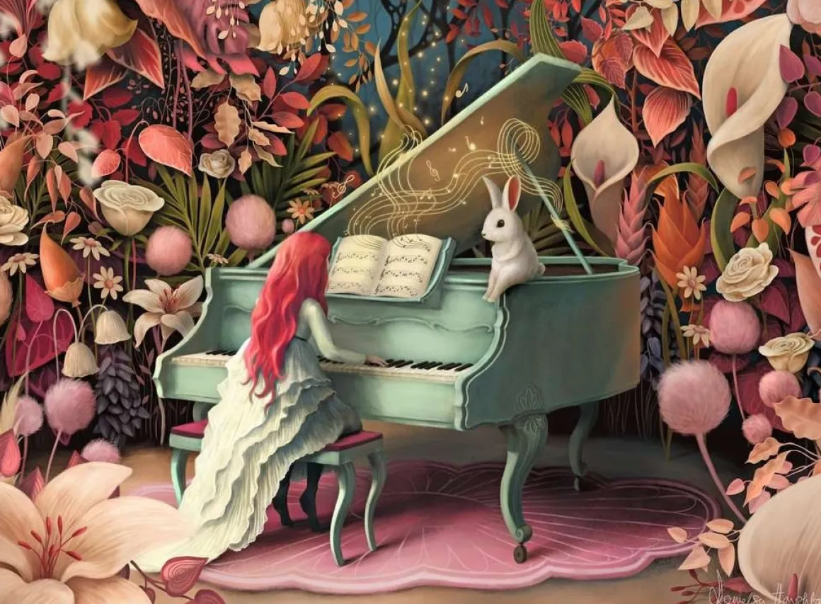 Ravensburger Rabbit Recital - puzzel van 500 stukjes