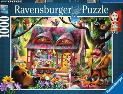 Ravensburger Roodkapje en de Wolf - puzzel van 1000 stukjes