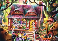 Ravensburger Roodkapje en de Wolf - puzzel van 1000 stukjes