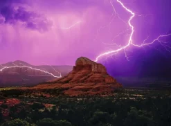 Ravensburger Roze Onweer - power of nature - puzzel van 500 stukjes