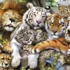 Ravensburger Slaapje van de tijgers - 200 stukjes XXL