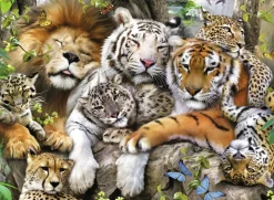 Ravensburger Slaapje van de tijgers - 200 stukjes XXL