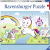 Ravensburger Sprookjesachtige eenhoorns - 2 puzzels van 24 stukjes