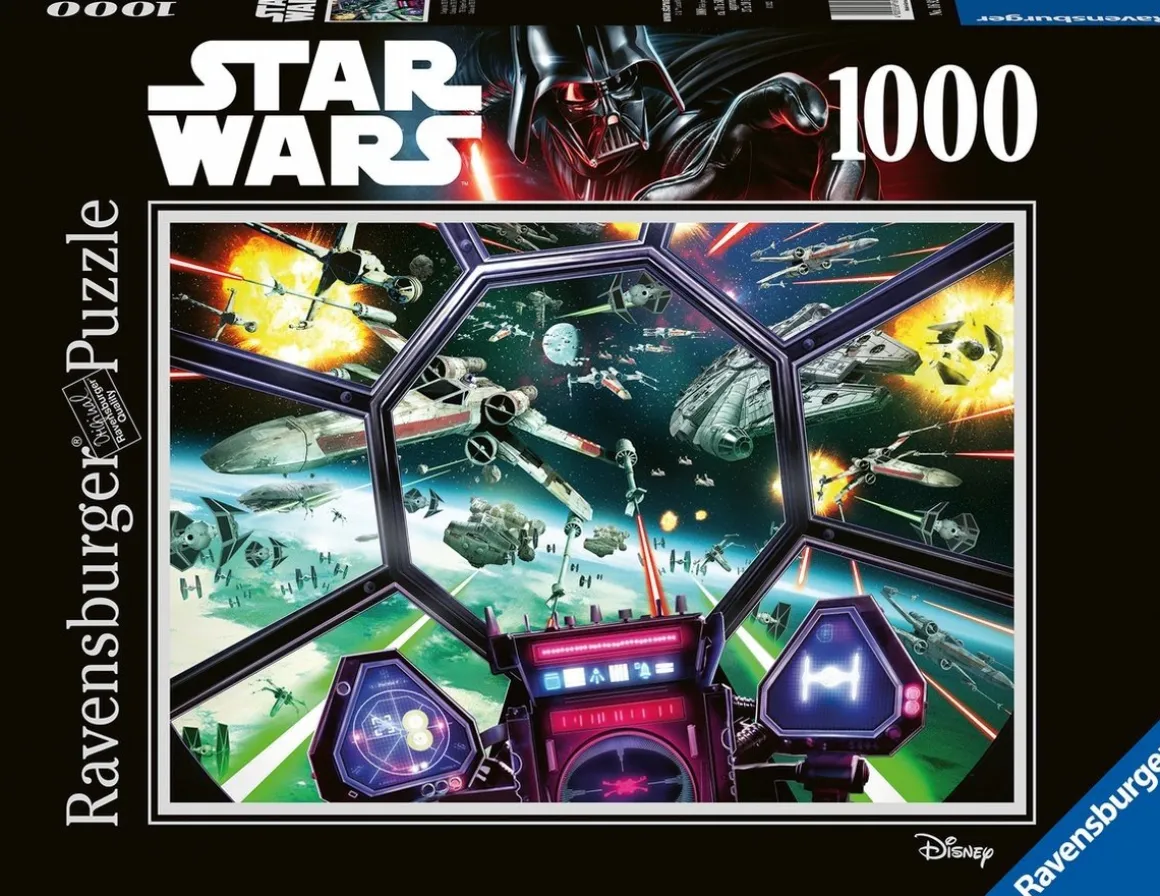 Ravensburger Star Wars - TIE Fighter Cockpit - puzzel 1000 stukjes