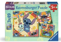 Ravensburger Stitch - 3 puzzels van 49 stukjes