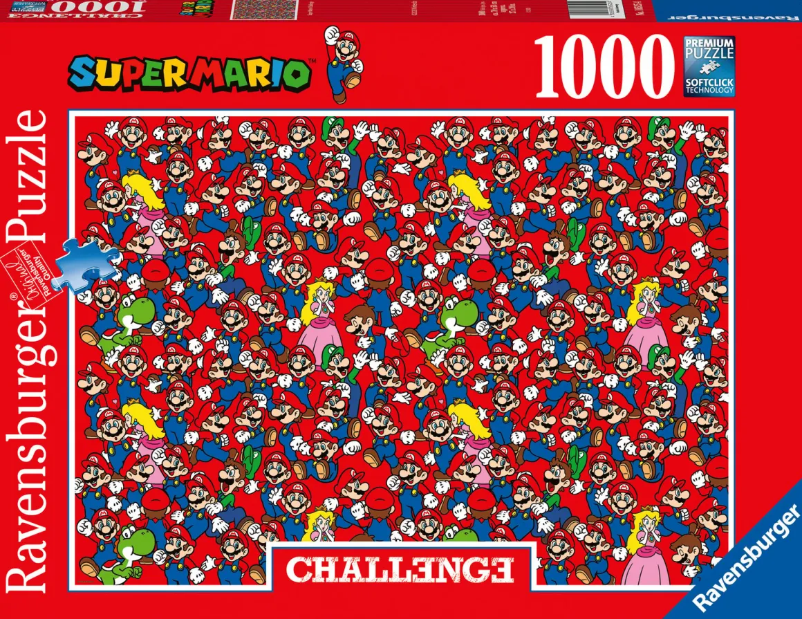 Ravensburger Super Mario - Challenge - puzzel van 1000 stukjes