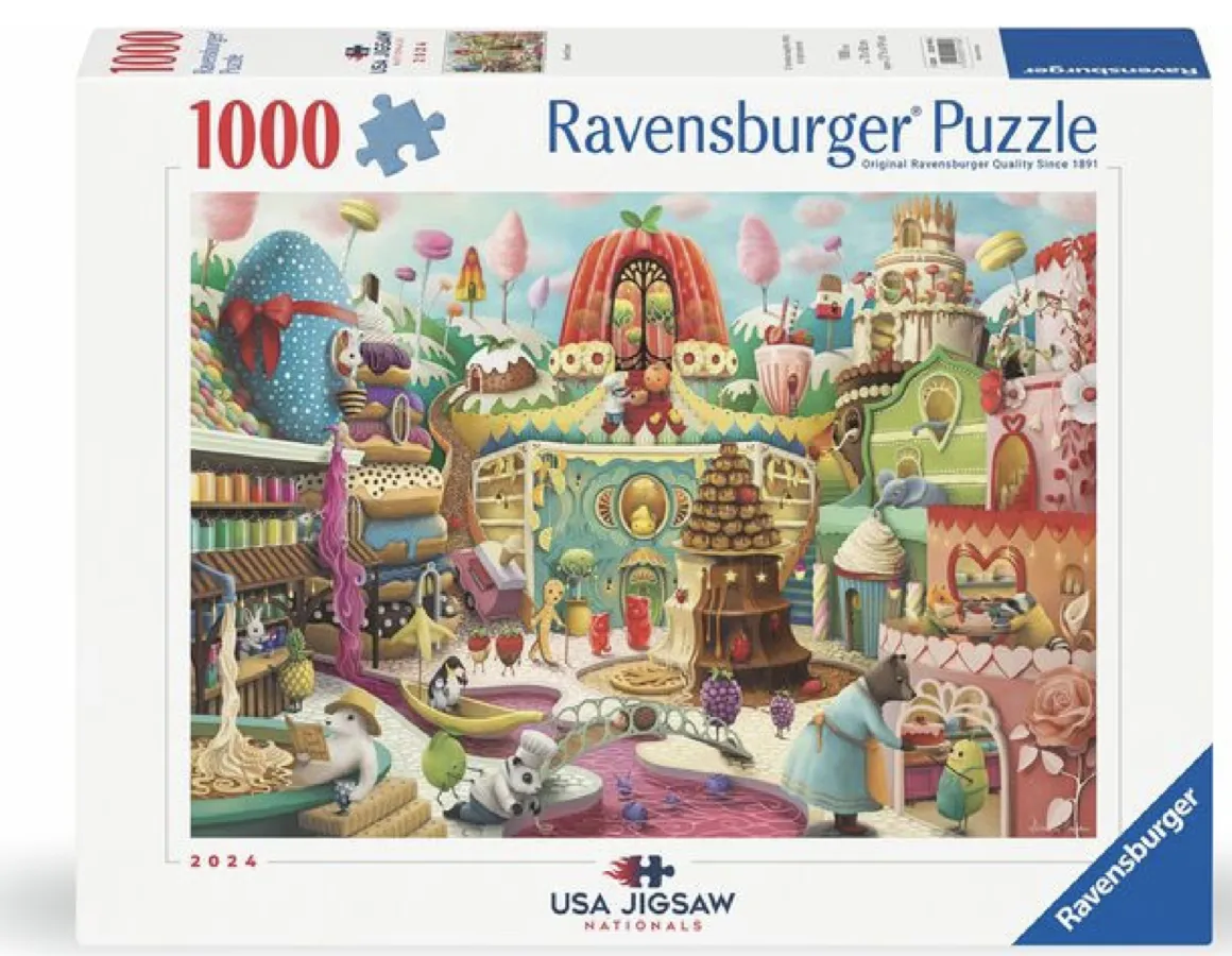 Ravensburger Sweet Street - Demelsa Haughton - puzzel van 1000 stukjes