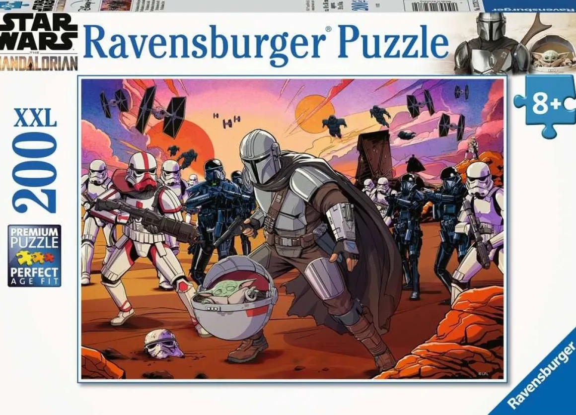 Ravensburger The Mandalorian - Krachtmeting - puzzel van 200 stukjes