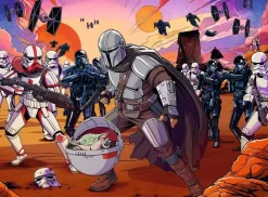Ravensburger The Mandalorian - Krachtmeting - puzzel van 200 stukjes