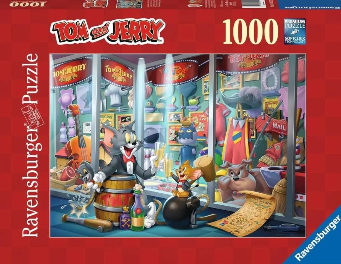 Ravensburger Tom and Jerry - Hall Of Fame - puzzel 1000 stukjes