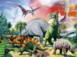 Ravensburger Tussen de dinosauriërs - 100 stukjes XXL