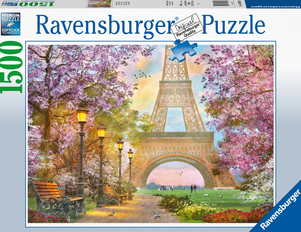 Ravensburger Verliefd in Parijs - puzzel van 1500 stukjes