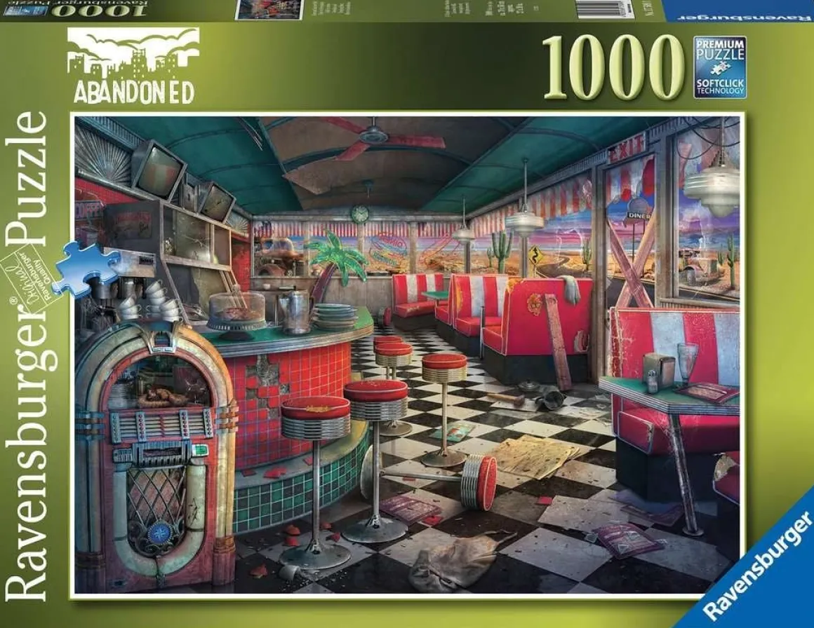 Ravensburger Vervallen Eethuis - puzzel van 1000 stukjes