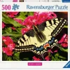 Ravensburger Vlinder - Kleurrijke Dieren - puzzel van 500 stukjes