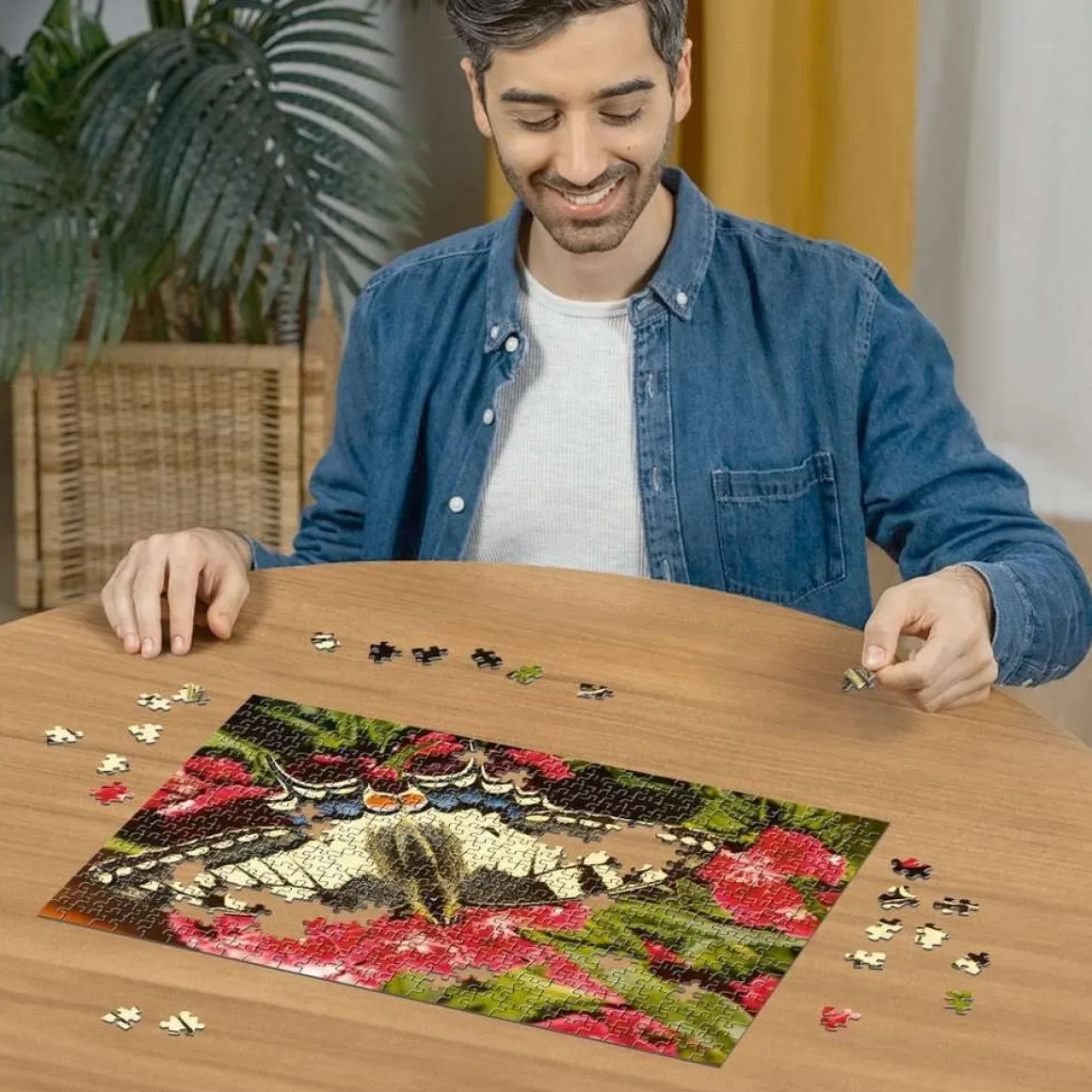 Ravensburger Vlinder - Kleurrijke Dieren - puzzel van 500 stukjes