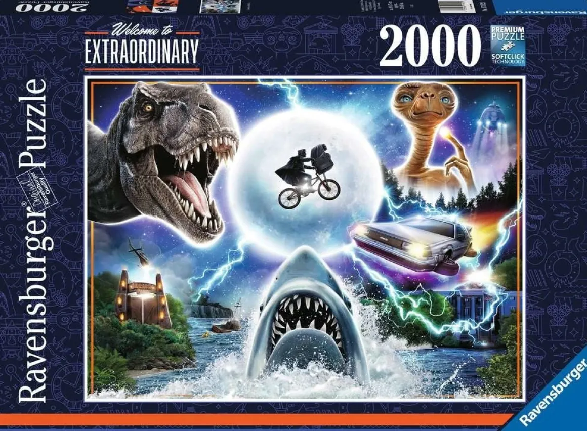 Ravensburger Welcome to Extraordinary - Universal & Amblin - puzzel van 2000 stukjes
