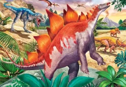 Ravensburger Wilde oertijddieren - 2 puzzels van 24 stukjes