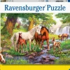 Ravensburger Wilde paarden bij de rivier - 300 stukjes