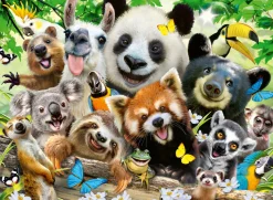 Ravensburger Wildlife selfie - 300 stukjes