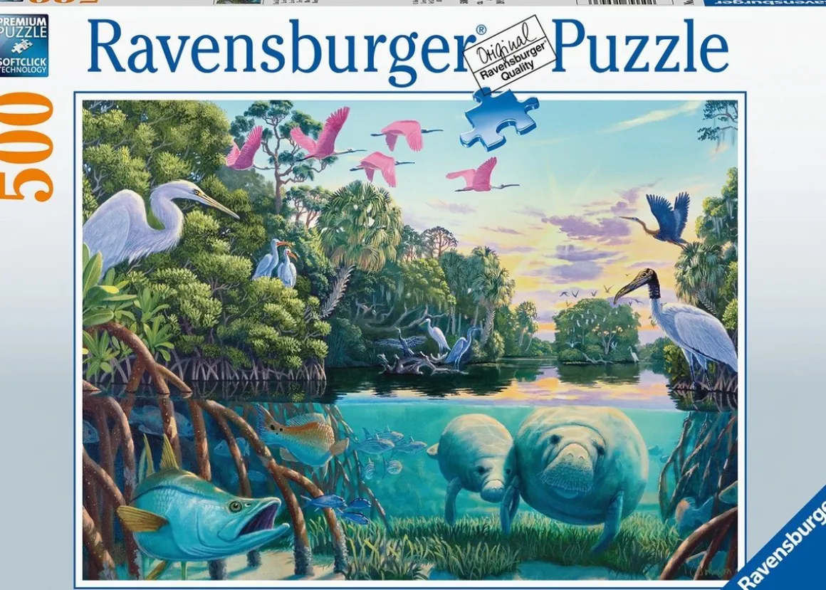 Ravensburger Zeekoe Momenten - puzzel van 500 stukjes