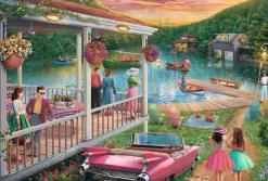Ravensburger Zomer aan het meer - puzzel van 300 XXL stukjes - Exclusiviteit
