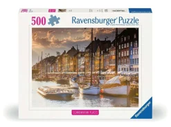Ravensburger Zonsondergang in Kopenhagen - puzzel van 500 stukjes