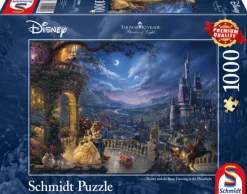 Schmidt Beauty and the Beast - Thomas Kinkade - puzzel van 1000 stukjes