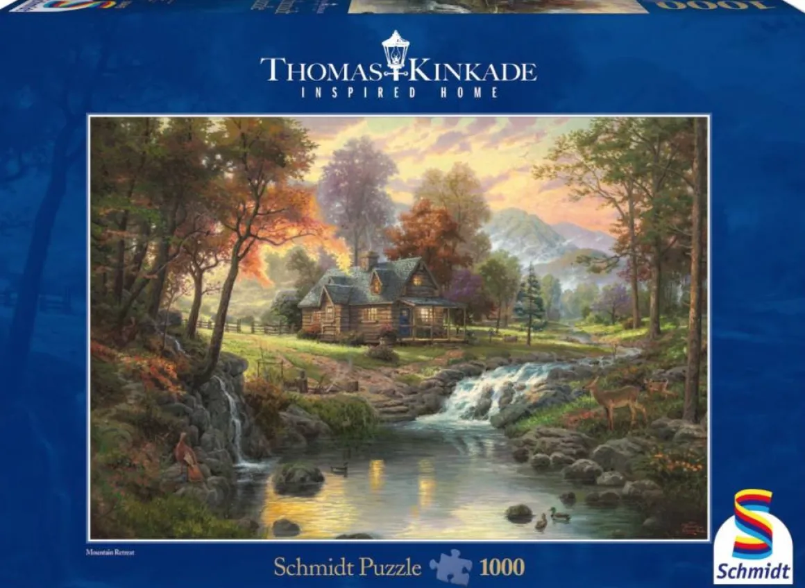 Schmidt Bergrust - Thomas Kinkade - puzzel van 1000 stukjes