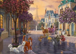 Schmidt De Aristokatten - Thomas Kinkade - puzzel van 1000 stukjes