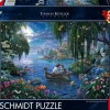 Schmidt De Kleine Zeemeermin en Prins Eric - Thomas Kinkade - puzzel van 1000 stukjes