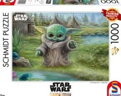 Schmidt De Mandalorian - Babyjoda - Thomas Kinkade - puzzel van 1000 stukjes