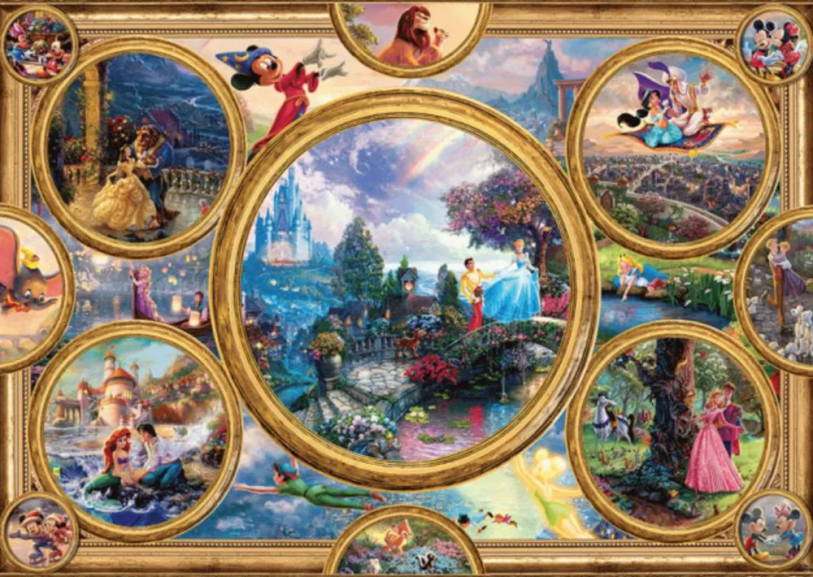 Schmidt Disney Dreams Collection - Thomas Kinkade - puzzel van 2000 stukjes