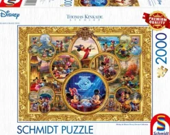 Schmidt Mickey & Minnie Disney Dreams Collection - Thomas Kinkade - puzzel van 2000 stukjes