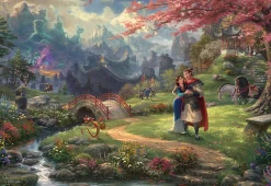 Schmidt Mulan - - Thomas Kinkade - puzzel van 1000 stukjes