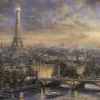 Schmidt Parijs, de stad van de liefde - Thomas Kinkade - 1000 stukjes
