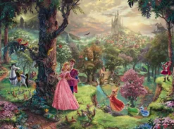 Schmidt Schone slaapster - Thomas Kinkade - puzzel van 1000 stukjes
