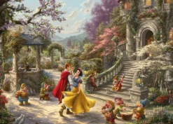 Schmidt Sneeuwwitje - Thomas Kinkade - puzzel van 1000 stukjes