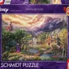 Schmidt Sneeuwwitje en de koningin - Thomas Kinkade - puzzel van 1000 stukjes