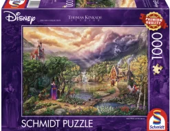 Schmidt Sneeuwwitje en de koningin - Thomas Kinkade - puzzel van 1000 stukjes