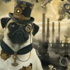 Schmidt Steampunk Hond - puzzel van 1000 stukjes