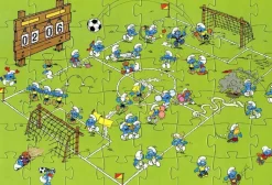 Smurf Puzzel Deco Voetbal 48 stukjes