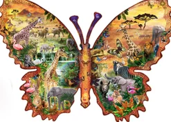 SUNSOUT Afrikaanse vlinder - legpuzzel van 1000 stukjes