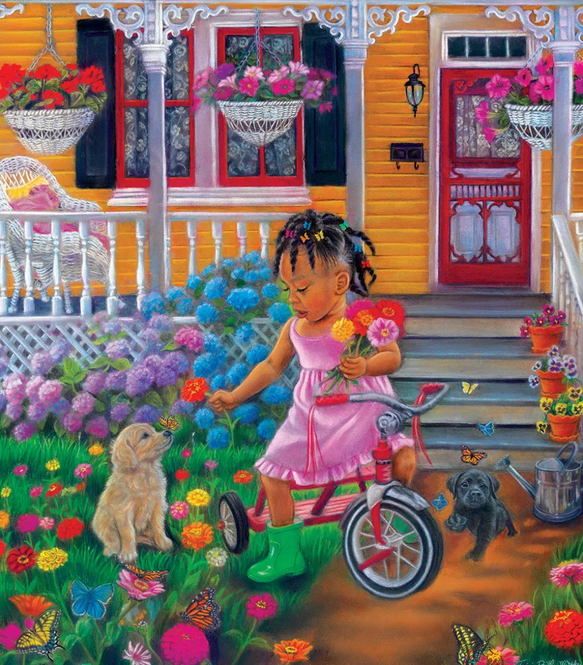 SUNSOUT Grandma's Garden - legpuzzel van 300 XXL stukjes