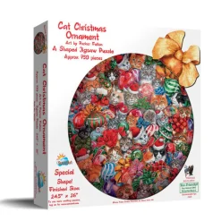 SUNSOUT Kerstversiering Katten - legpuzzel van 750 stukjes