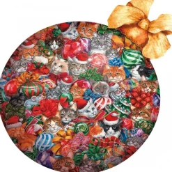 SUNSOUT Kerstversiering Katten - legpuzzel van 750 stukjes