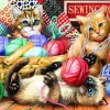 SUNSOUT Kitties Fun Time - legpuzzel van 500 XXL stukjes