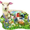 SUNSOUT Lammetjestijd - legpuzzel van 1000 stukjes