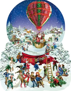 SUNSOUT Ouderwetse Sneeuwbol - legpuzzel van 1000 stukjes